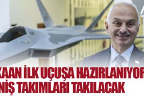 KAAN ilk uçuşa hazırlanıyor: İniş takımları takılacak