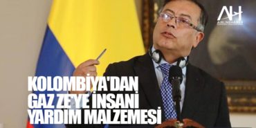 Kolombiya'dan Gazze'ye insani yardım malzemesi 1 Haberler Kolombiya Kolombiya’dan Gazze’ye insani yardım malzemesi