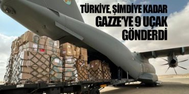 Türkiye, şimdiye kadar Gazze'ye 9 uçak gönderdi 8 Haberler İSG Türkiye, şimdiye kadar Gazze’ye 9 uçak gönderdi