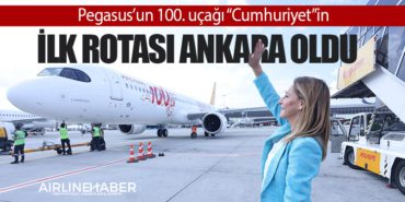 Pegasus’un 100. uçağı “Cumhuriyet”in ilk rotası Ankara oldu 5 Haberler F-35 Pegasus’un 100. uçağı “Cumhuriyet”in ilk rotası Ankara oldu