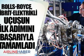 Rolls-Royce, hibrit-elektrikli uçuş için adımını başarıyla tamamladı