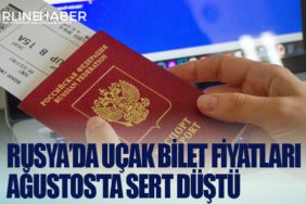 Rusya’da uçak bilet fiyatları Ağustos'ta sert düştü