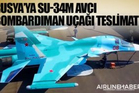 Rusya’ya Su-34M avcı bombardıman uçağı teslimatı