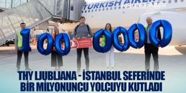 THY Ljubljana - İstanbul seferinde bir milyonuncu yolcuyu kutladı 5 Haberler Haluk Görgün Hürjet kokpitinde THY Ljubljana – İstanbul seferinde bir milyonuncu yolcuyu kutladı