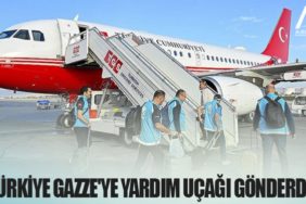 Türkiye Gazze'ye yardım uçağı gönderdi