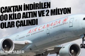 Uçaktan indirilen 400 kilo altın ve 2 Milyon Dolar çalındı