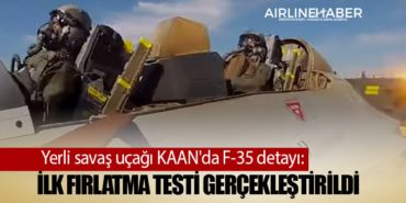 Yerli savaş uçağı KAAN'da F-35 detayı: İlk fırlatma testi gerçekleştirildi 1 Haberler F-35 Yerli savaş uçağı KAAN’da F-35 detayı: İlk fırlatma testi gerçekleştirildi