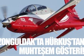 Zonguldak'ta Hürkuş'tan muhteşem gösteri!