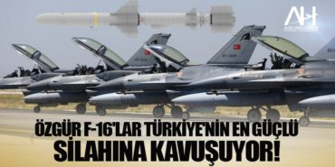Özgür F-16'lar Türkiye'nin en güçlü silahına kavuşuyor! 5 Manşet Sunexpress Özgür F-16’lar Türkiye’nin en güçlü silahına kavuşuyor!