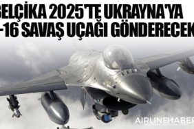 Belçika 2025'te Ukrayna'ya F-16 savaş uçağı gönderecek