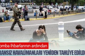 Bomba ihbarlarının ardından Fransız havalimanları yeniden tahliye edildi