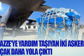Gazze'ye yardım taşıyan iki askeri uçak daha yola çıktı