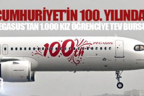 Cumhuriyet’in 100. yılında Pegasus’tan 1.000 kız öğrenciye TEV bursu