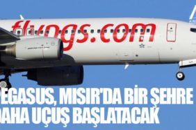 Pegasus, Mısır'da bir şehre daha uçuş başlatacak