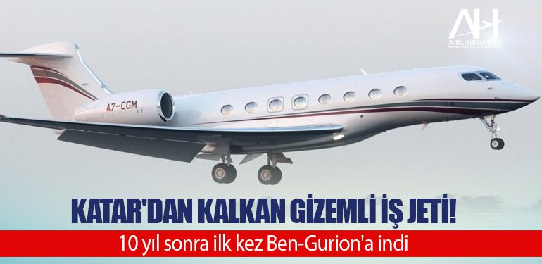 10 yıl sonra ilk kez Ben-Gurion'a indi