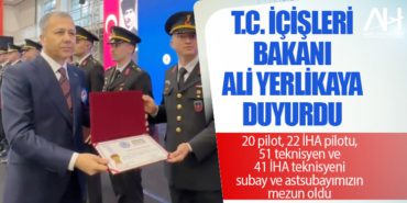 20 pilot, 22 İHA pilotu, 51 teknisyen ve 41 İHA teknisyeni subay ve astsubayımızın mezun oldu 4 Manşet THY 20 pilot, 22 İHA pilotu, 51 teknisyen ve 41 İHA teknisyeni subay ve astsubayımızın mezun oldu