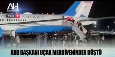 ABD Başkanı Uçak Merdiveninden düştü 2 Haberler Schipol Havalimanı ABD Başkanı Uçak Merdiveninden düştü