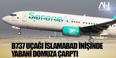 B737 uçağı İslamabad inişinde yabani domuza çarptı 12 Haberler Erbil Havaalanı B737 uçağı İslamabad inişinde yabani domuza çarptı