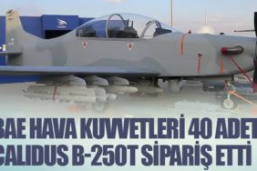 BAE Hava Kuvvetleri 40 adet Calidus B-250T sipariş etti