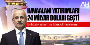 Havaalanı yatırımları 24 milyar doları geçti. En büyük yatırım ise İstanbul Havalimanı 2 Haberler uçağı Havaalanı yatırımları 24 milyar doları geçti. En büyük yatırım ise İstanbul Havalimanı