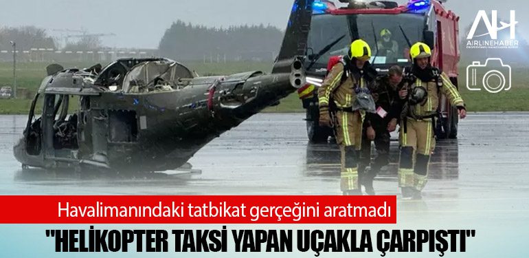 Havalimanındaki tatbikat gerçeğini aratmadı 