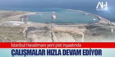İstanbul Havalimanı yeni pist inşaatında çalışmalar hızla devam ediyor 1 Haberler İstanbul Havalimanı İstanbul Havalimanı yeni pist inşaatında çalışmalar hızla devam ediyor