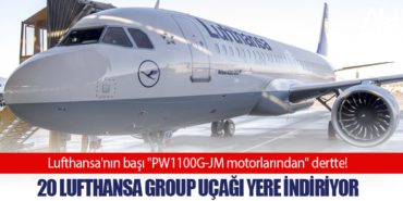 Lufthansa'nın başı "PW1100G-JM motorlarından" dertte! 20 Lufthansa Group uçağı yere indiriyor. 13 Haberler Pratt & Whitney Lufthansa’nın başı “PW1100G-JM motorlarından” dertte! 20 Lufthansa Group uçağı yere indiriyor.
