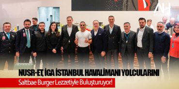 Nusr-Et, İGA İstanbul Havalimanı Yolcularını Saltbae Burger Lezzetiyle Buluşturuyor! 13 Haberler Rusya Nusr-Et, İGA İstanbul Havalimanı Yolcularını Saltbae Burger Lezzetiyle Buluşturuyor!