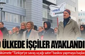 O ülkede işçiler ayaklandı! Hükümete “Türkiye’ye savaş uçağı satın” baskısı yapmaya başladı