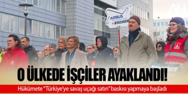O ülkede işçiler ayaklandı! Hükümete “Türkiye’ye savaş uçağı satın” baskısı yapmaya başladı 1 Haberler uçağı O ülkede işçiler ayaklandı! Hükümete “Türkiye’ye savaş uçağı satın” baskısı yapmaya başladı