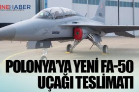 Polonya’ya yeni FA-50 uçağı teslimatı