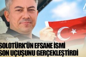 SOLOTÜRK’ün efsane ismi son uçuşunu gerçekleştirdi