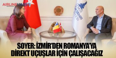 Soyer: İzmir’den Romanya’ya direkt uçuşlar için çalışacağız 2 Haberler Erbil Havaalanı Soyer: İzmir’den Romanya’ya direkt uçuşlar için çalışacağız