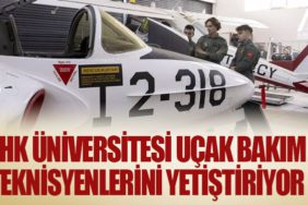 THK Üniversitesi uçak bakım teknisyenlerini yetiştiriyor