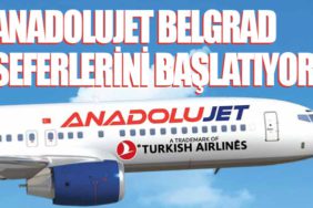 AnadoluJet Belgrad seferlerini başlatıyor