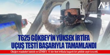 T625 GÖKBEY'in yüksek irtifa uçuş testi başarıyla tamamlandı 10 Haberler Erbil Havaalanı T625 GÖKBEY’in yüksek irtifa uçuş testi başarıyla tamamlandı