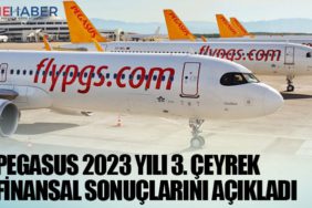 Pegasus 2023 yılı 3. çeyrek finansal sonuçlarını açıkladı