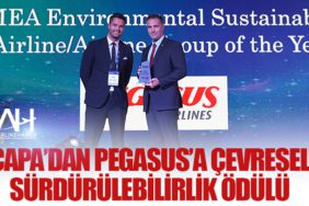 CAPA’dan Pegasus’a çevresel sürdürülebilirlik ödülü