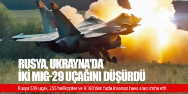 Rusya, Ukrayna'da iki MiG-29 uçağını düşürdü 10 Haberler Trabzonspor Rusya, Ukrayna’da iki MiG-29 uçağını düşürdü