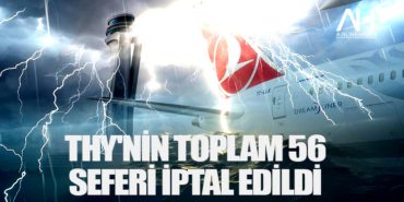 THY'nin toplam 56 seferi iptal edildi 8 Haberler Körfez THY’nin toplam 56 seferi iptal edildi