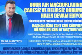 ONUR AIR MAĞDURLARININ ÇARESİZ VE BELİRSİZ DURUMU HALEN DEVAM EDİYOR. NEREDESİNİZ ÇAKMA SENDİKACILAR!