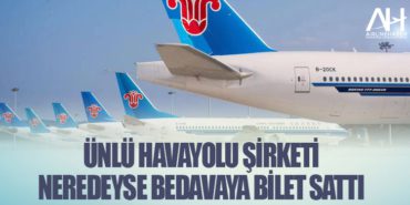 Ünlü havayolu şirketi neredeyse bedavaya bilet sattı