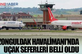 Zonguldak Havalimanı'nda uçak seferleri belli oldu