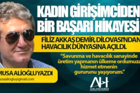 ​KADIN GİRİŞİMCİDEN BİR BAŞARI HİKAYESİ
