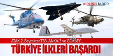 ATAK-2, Bayraktar TB3, ANKA-3 ve GÖKBEY… Türkiye ilkleri başardı