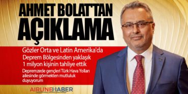 Ahmet Bolat’tan Açıklama: Gözler Orta ve Latin Amerika’da. Deprem Bölgesinden yaklaşık 1 milyon kişinin tahliye ettik