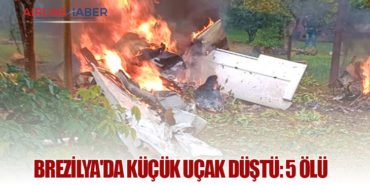 Brezilya’da küçük uçak düştü: 5 ölü