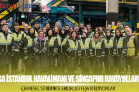 İGA İSTANBUL HAVALİMANI VE SİNGAPUR HAVAYOLLARI ÇEVRESEL SÜRDÜRÜLEBİLİRLİĞİ TEŞVİK EDİYORLAR