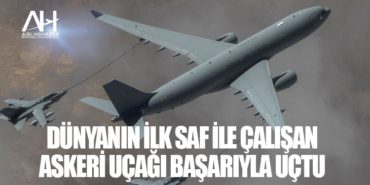 Dünyanın ilk SAF ile çalışan askeri uçağı başarıyla uçtu 5 Haberler C-130J Dünyanın ilk SAF ile çalışan askeri uçağı başarıyla uçtu