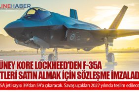 Güney Kore Lockheed'den F-35A jetleri satın almak için sözleşme imzaladı